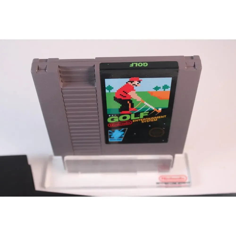 Golf (Nintendo NES) Authentic, Game Cart + Manual + Sleeve, Tested/Works